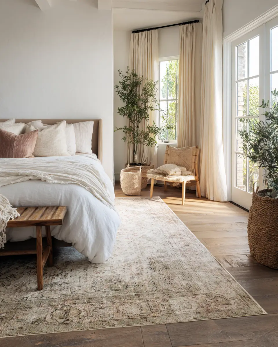 Airy Vintage Bedroom Decor Ideas