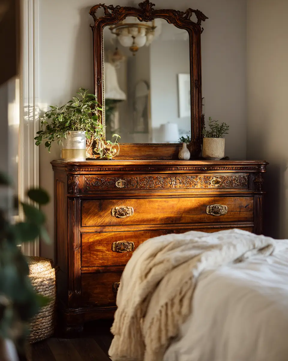 Airy Vintage Bedroom Decor Ideas
