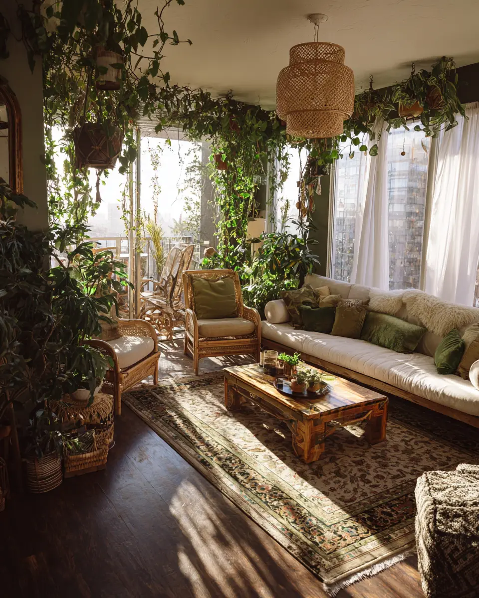 Airy Vintage Living Room Decor Ideas