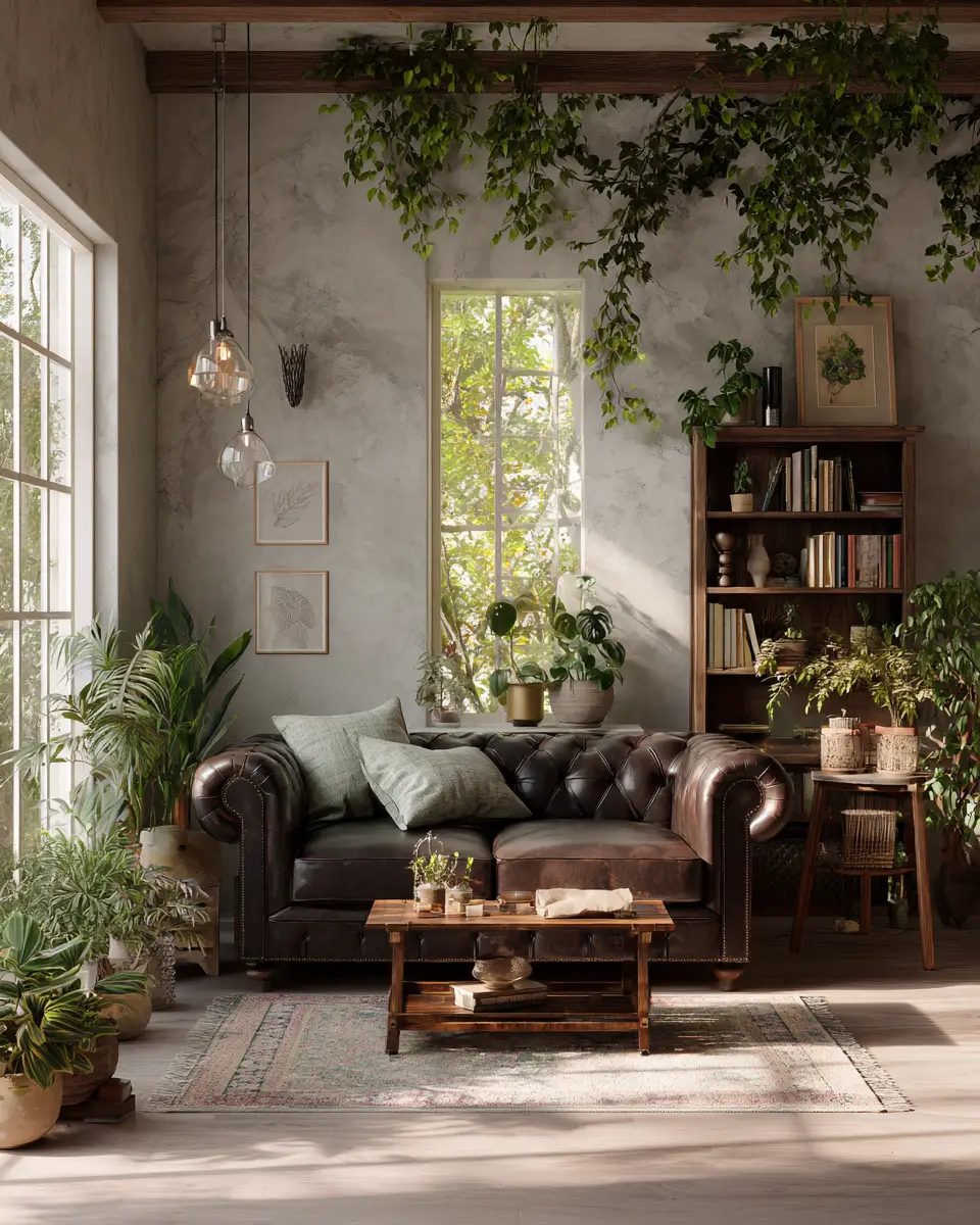 Airy Vintage Living Room Decor Ideas