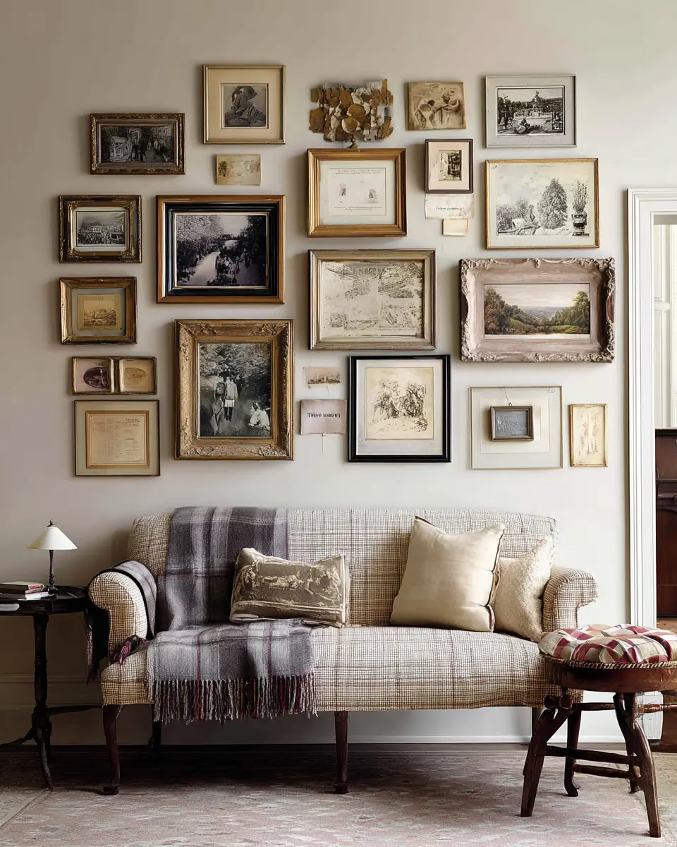 Airy Vintage Living Room Decor Ideas