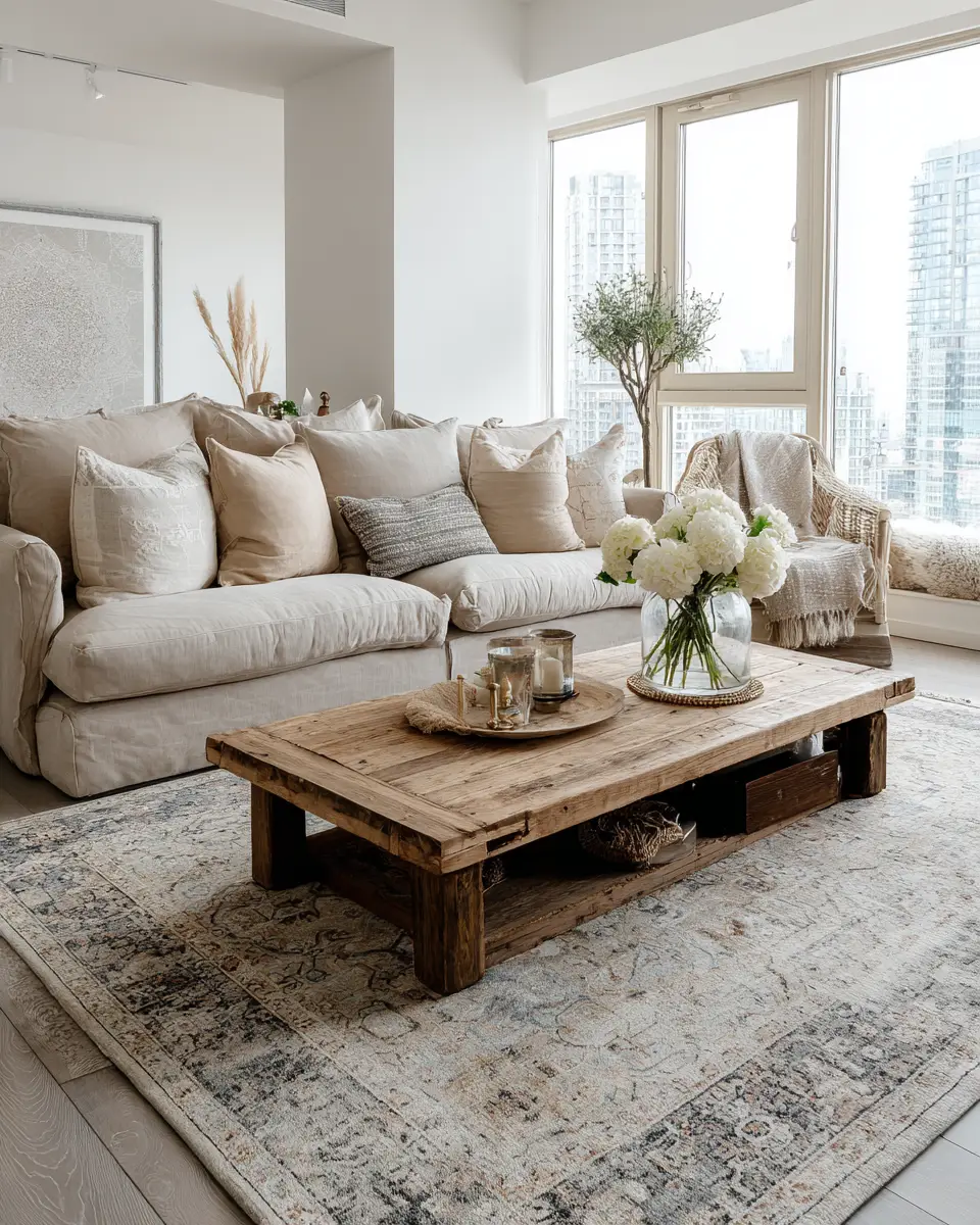 Airy Vintage Living Room Decor Ideas