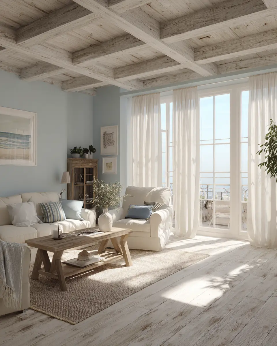 Airy Vintage Living Room Decor Ideas