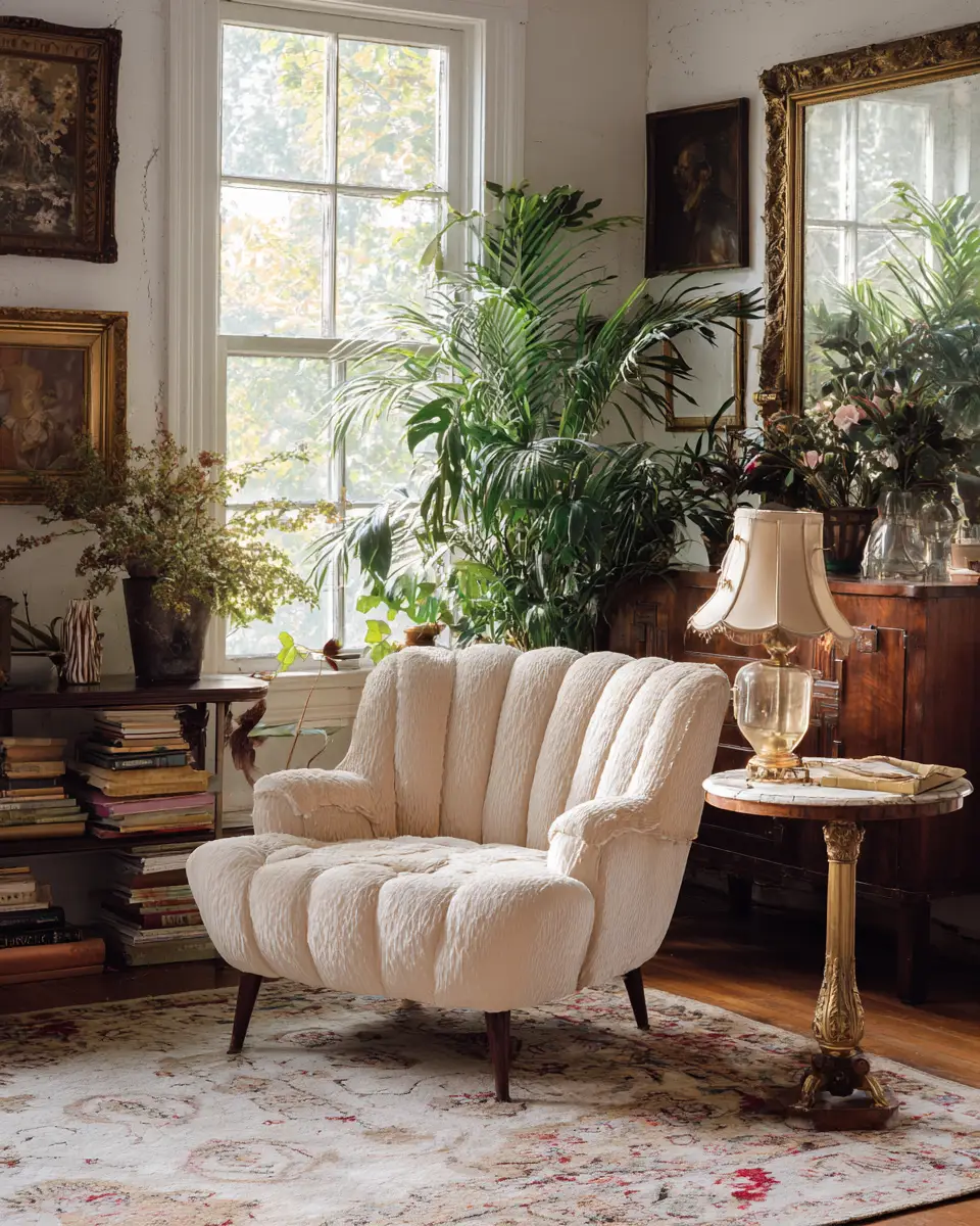 Airy Vintage Living Room Decor Ideas