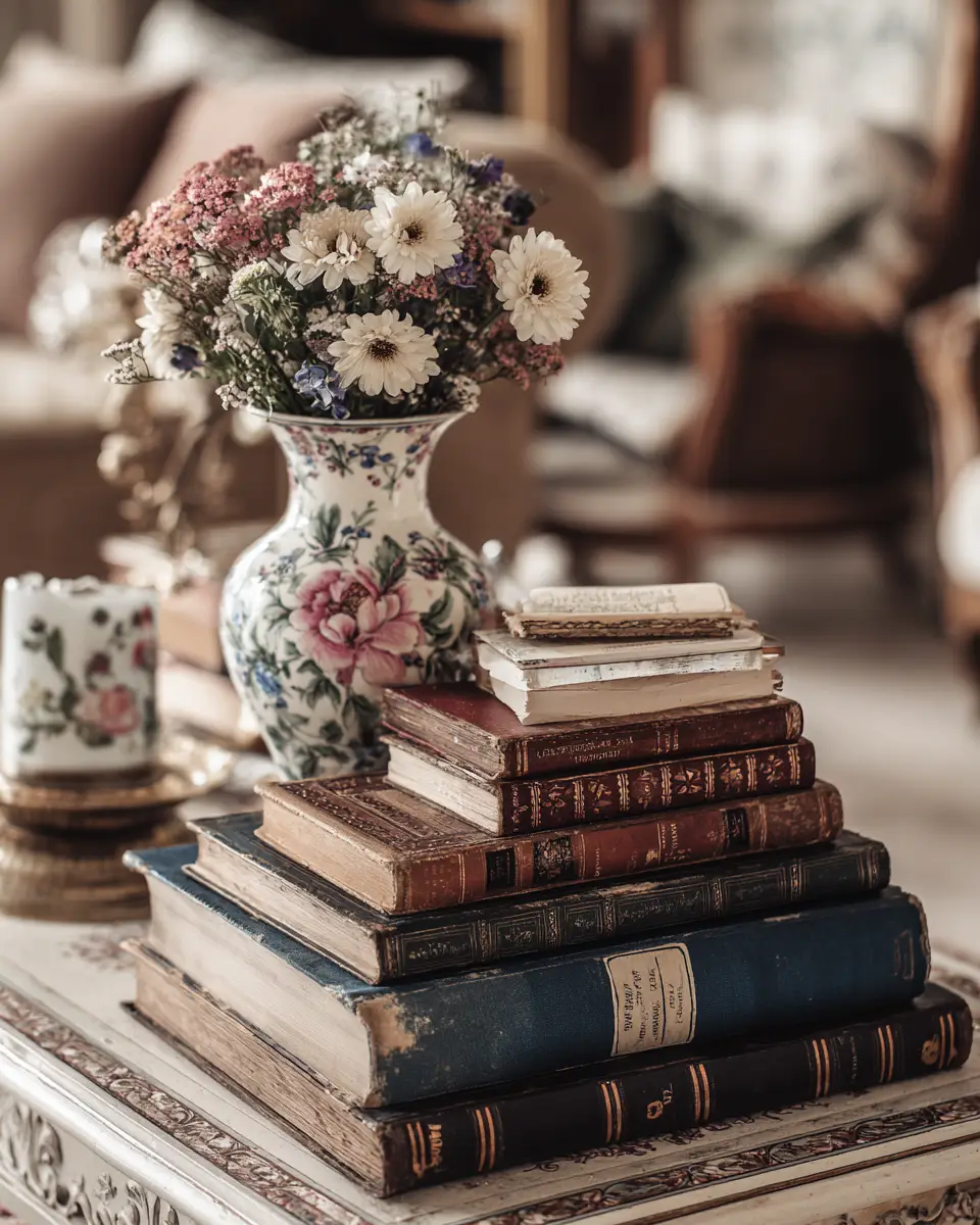 Airy Vintage Living Room Decor Ideas