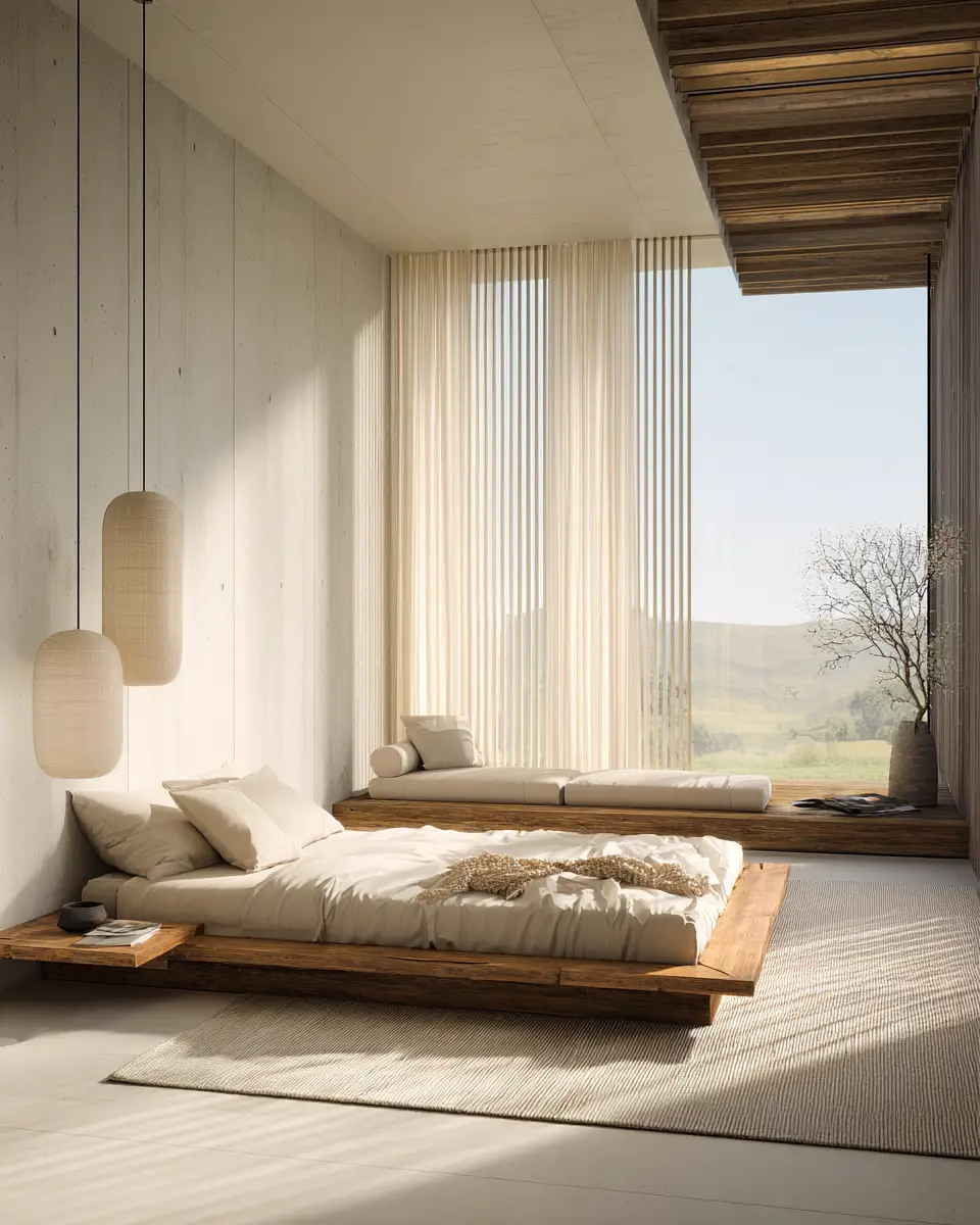 Airy Zen Bedroom Decor Ideas