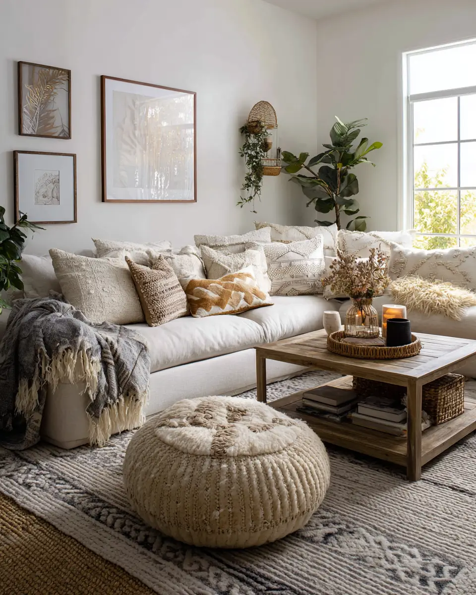 Apartment Boho Living Room Decor Ideas