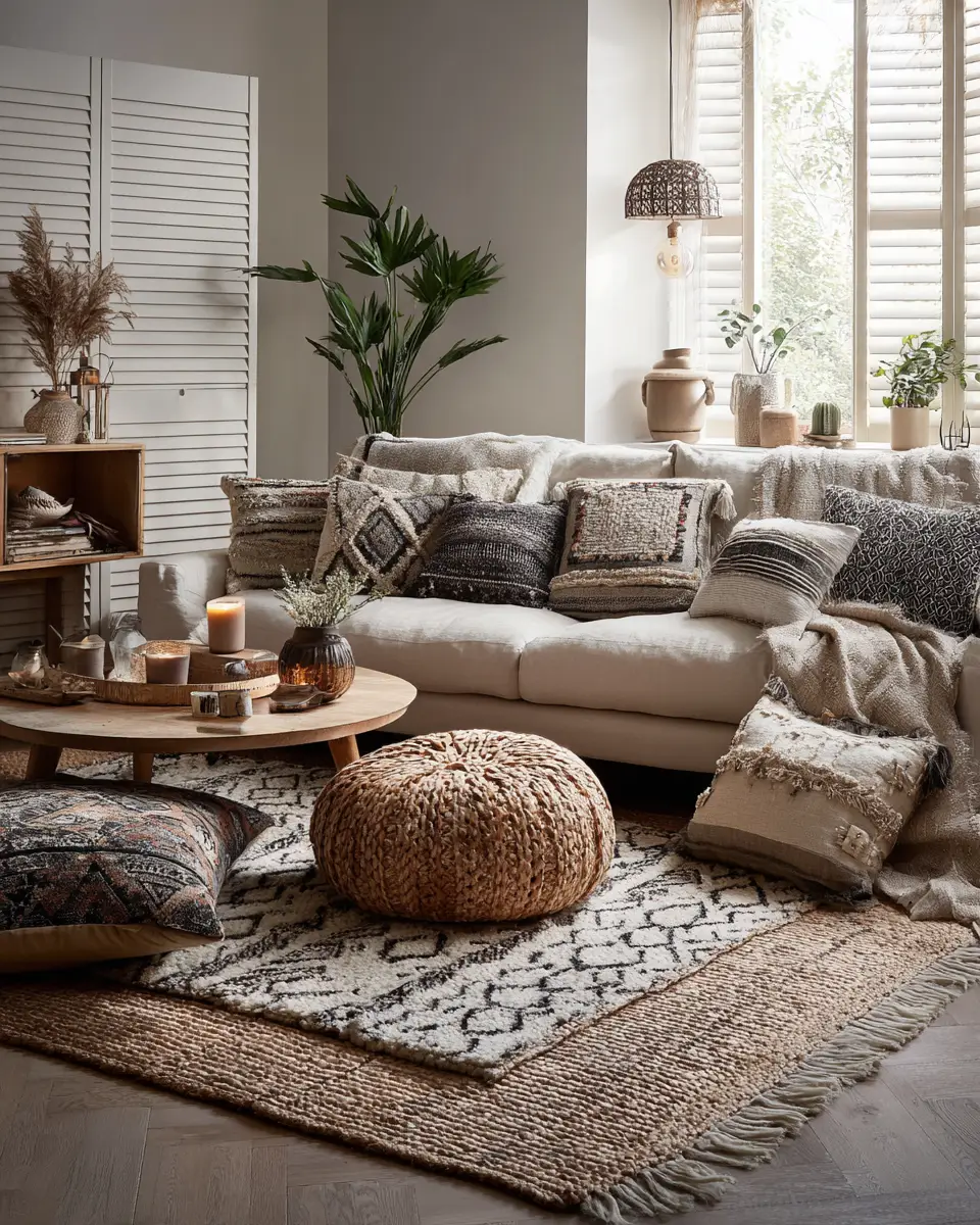 Apartment Boho Living Room Decor Ideas