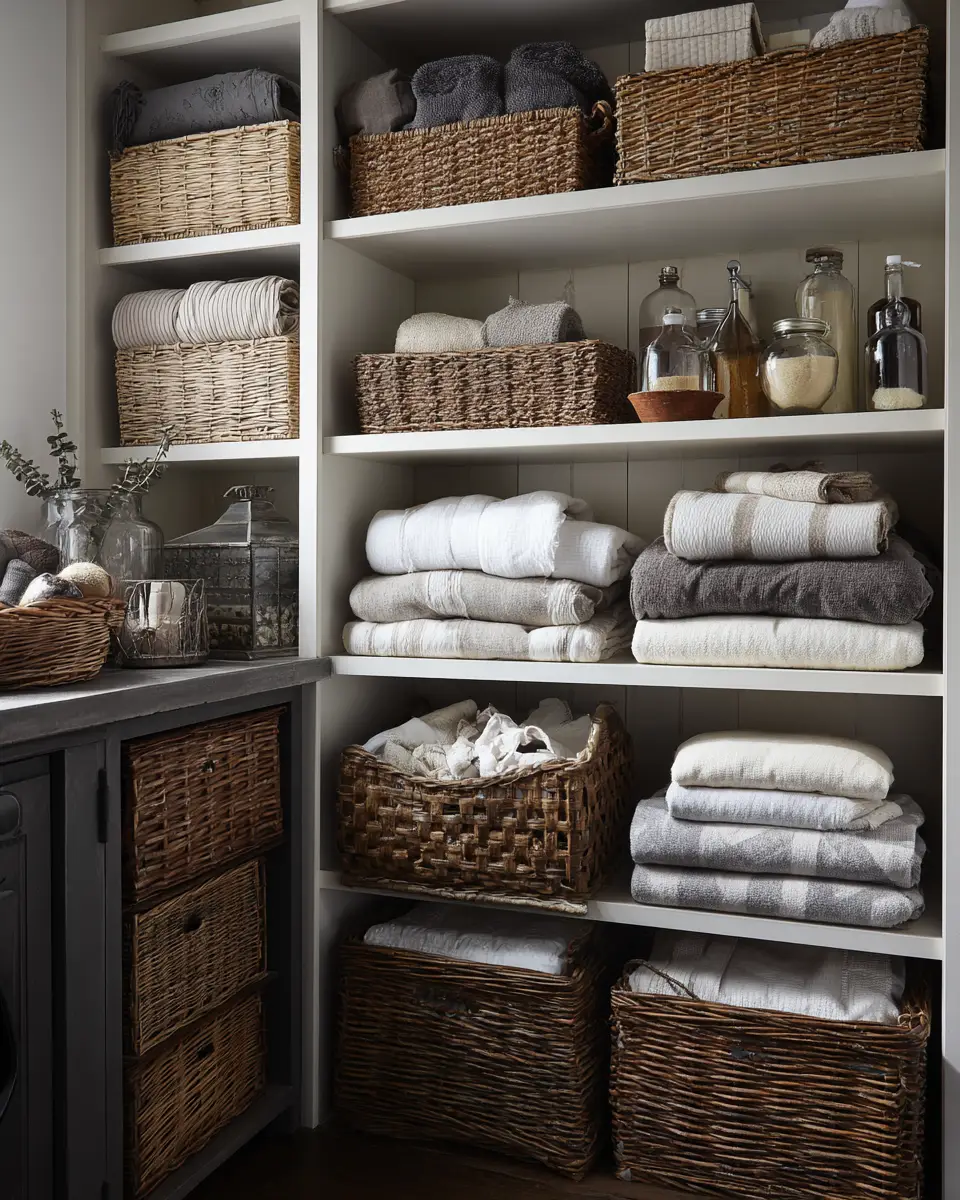 Apartment Classic Laundry Room Decor Ideas
