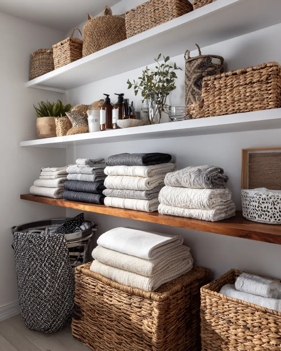 Apartment Classic Laundry Room Decor Ideas
