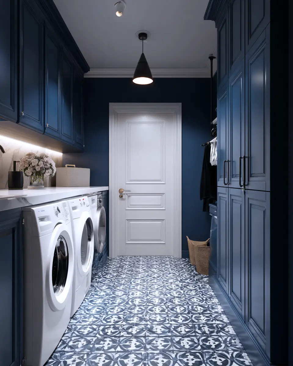Apartment Classic Laundry Room Decor Ideas