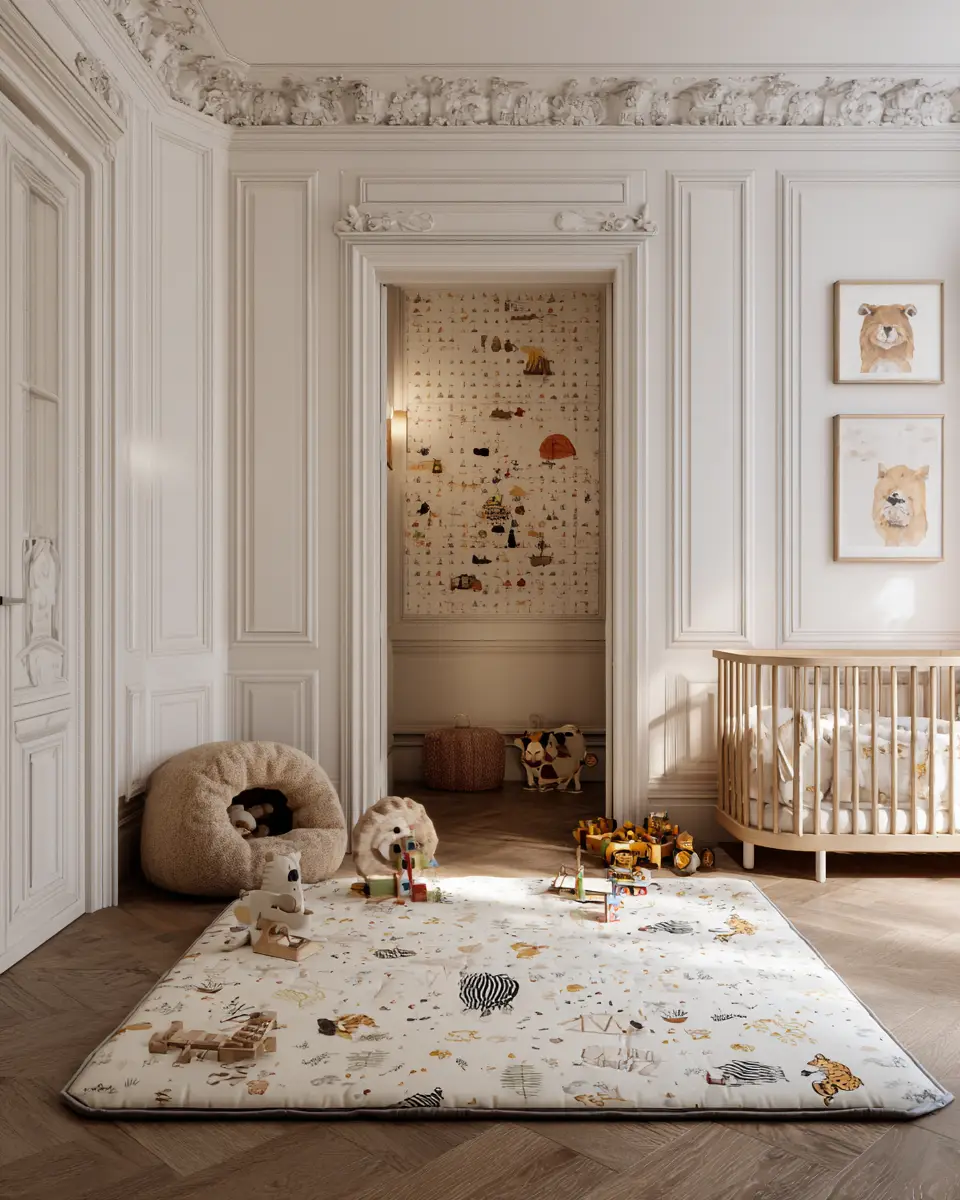 Apartment Classic Nursery Decor Ideas