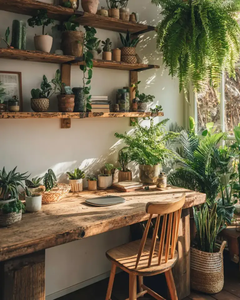 Apartment Coastal Home Office Decor Ideas - Featured