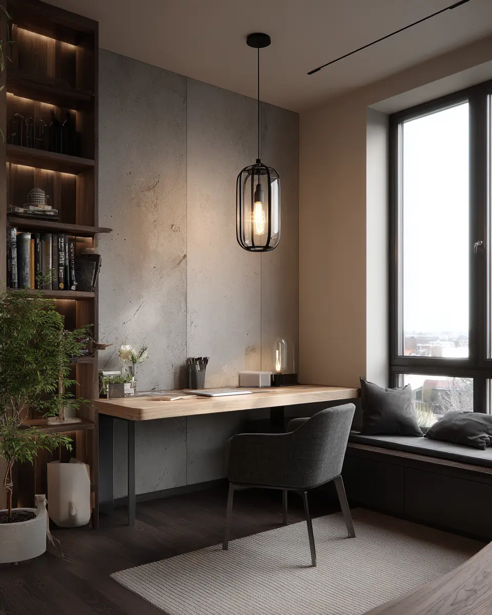 Apartment Coastal Home Office Decor Ideas