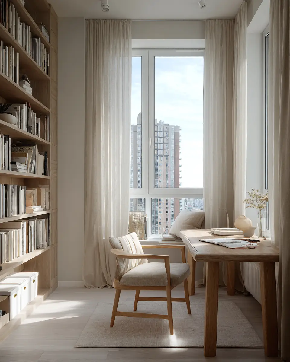 Apartment Coastal Home Office Decor Ideas