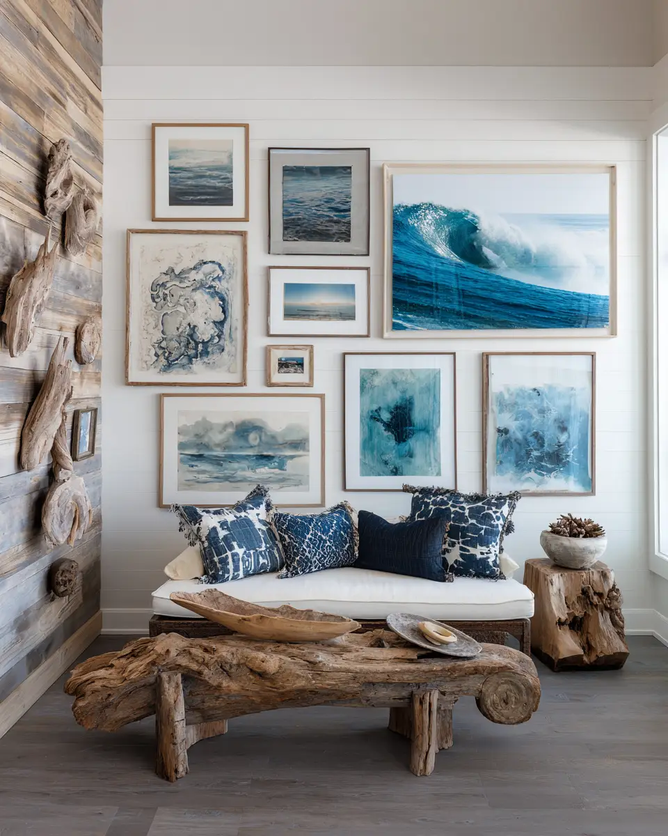 Apartment Coastal Home Office Decor Ideas