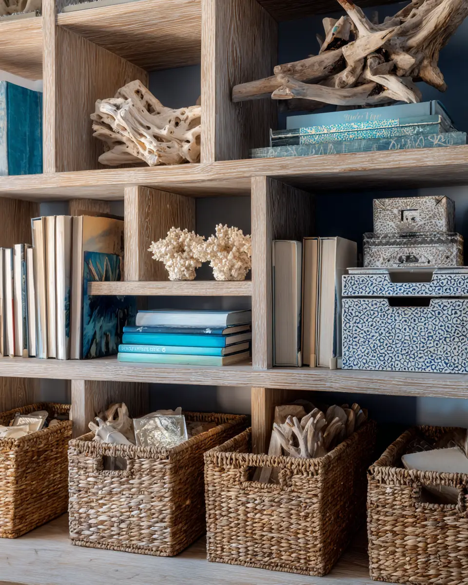 Apartment Coastal Home Office Decor Ideas