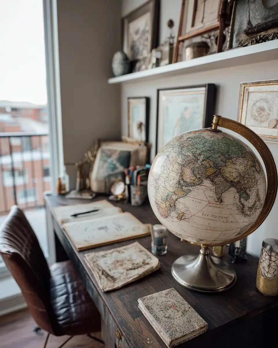 Apartment Coastal Home Office Decor Ideas