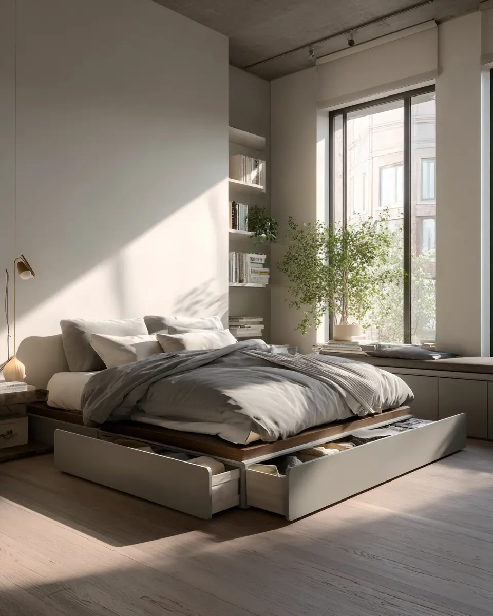 Apartment Minimalist Bedroom Decor Ideas