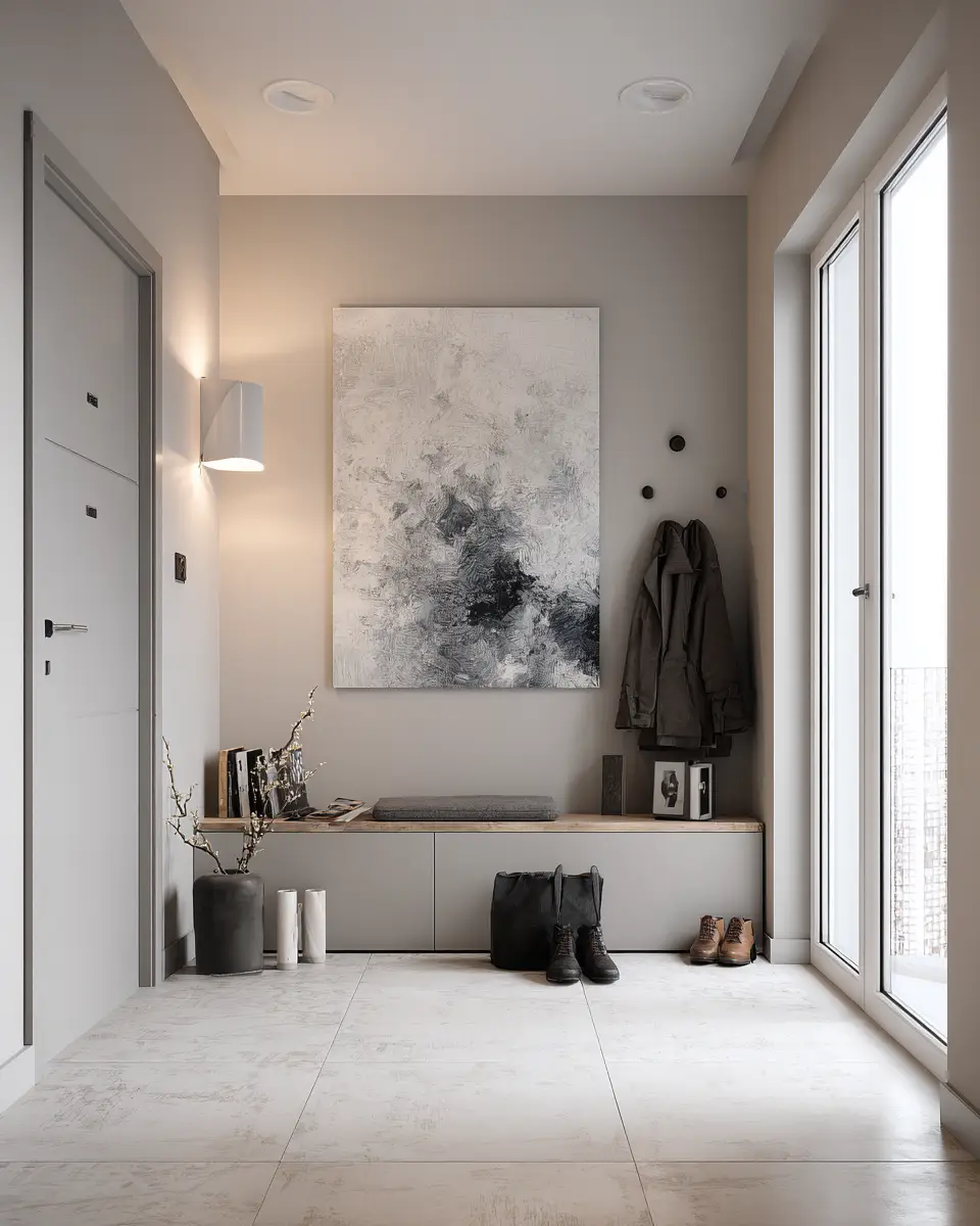 Apartment Minimalist Entryway Decor Ideas