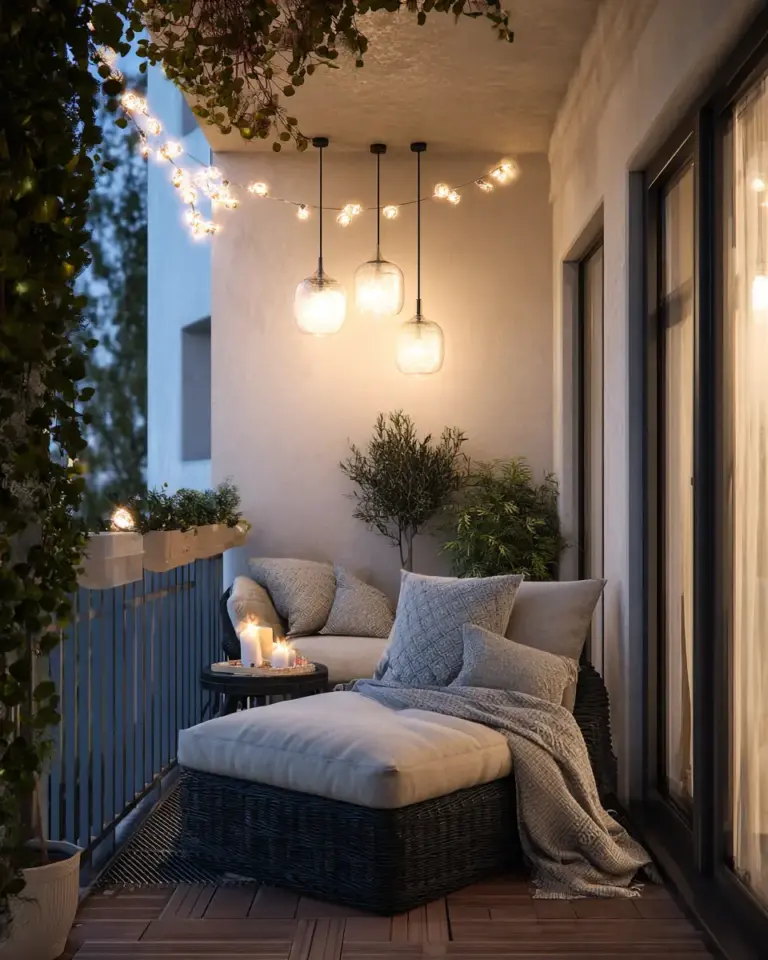 Apartment Modern Porch Decor Ideas - Featured