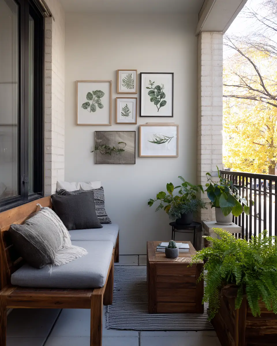 Apartment Modern Porch Decor Ideas