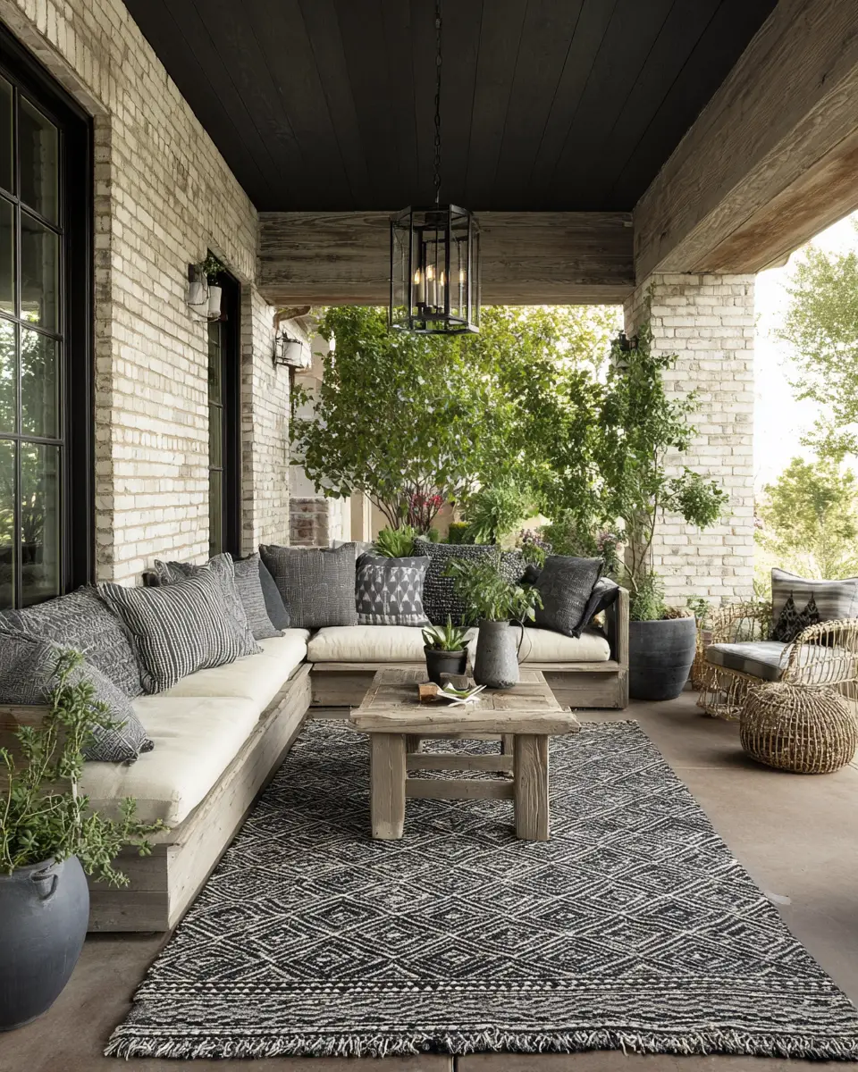 Apartment Modern Porch Decor Ideas
