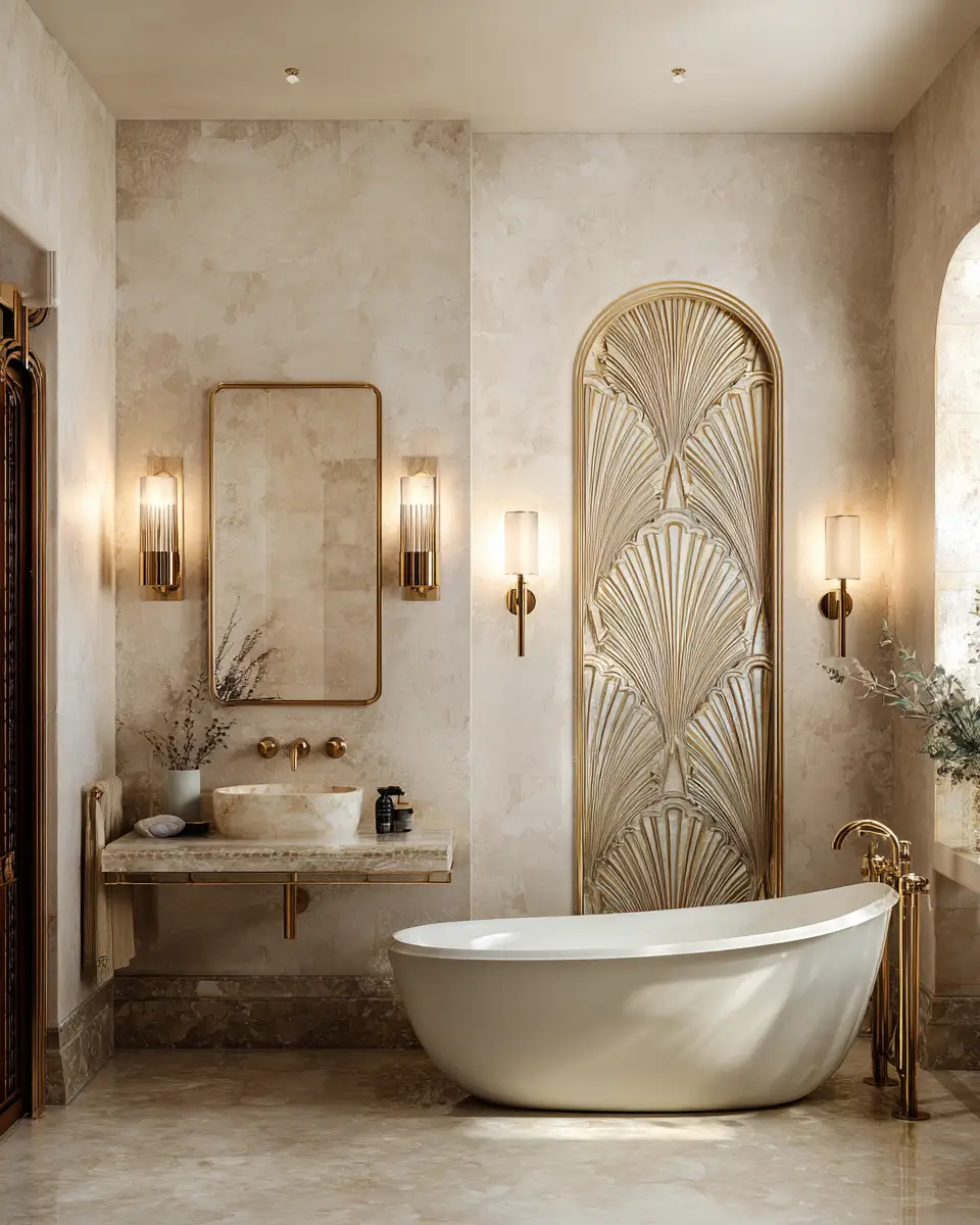 Art Deco Bathroom Decor Ideas