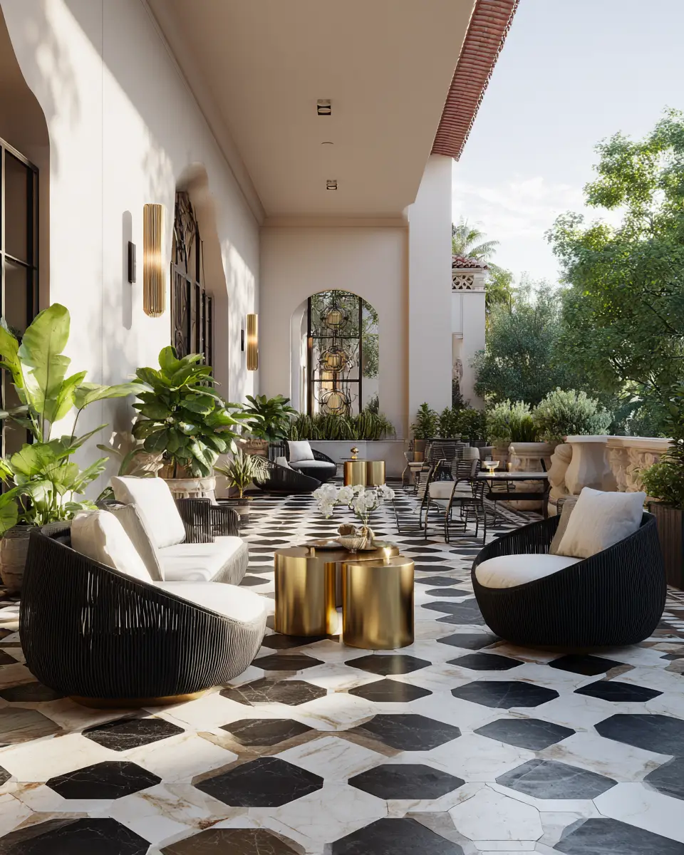 Art Deco Patio Decor Ideas