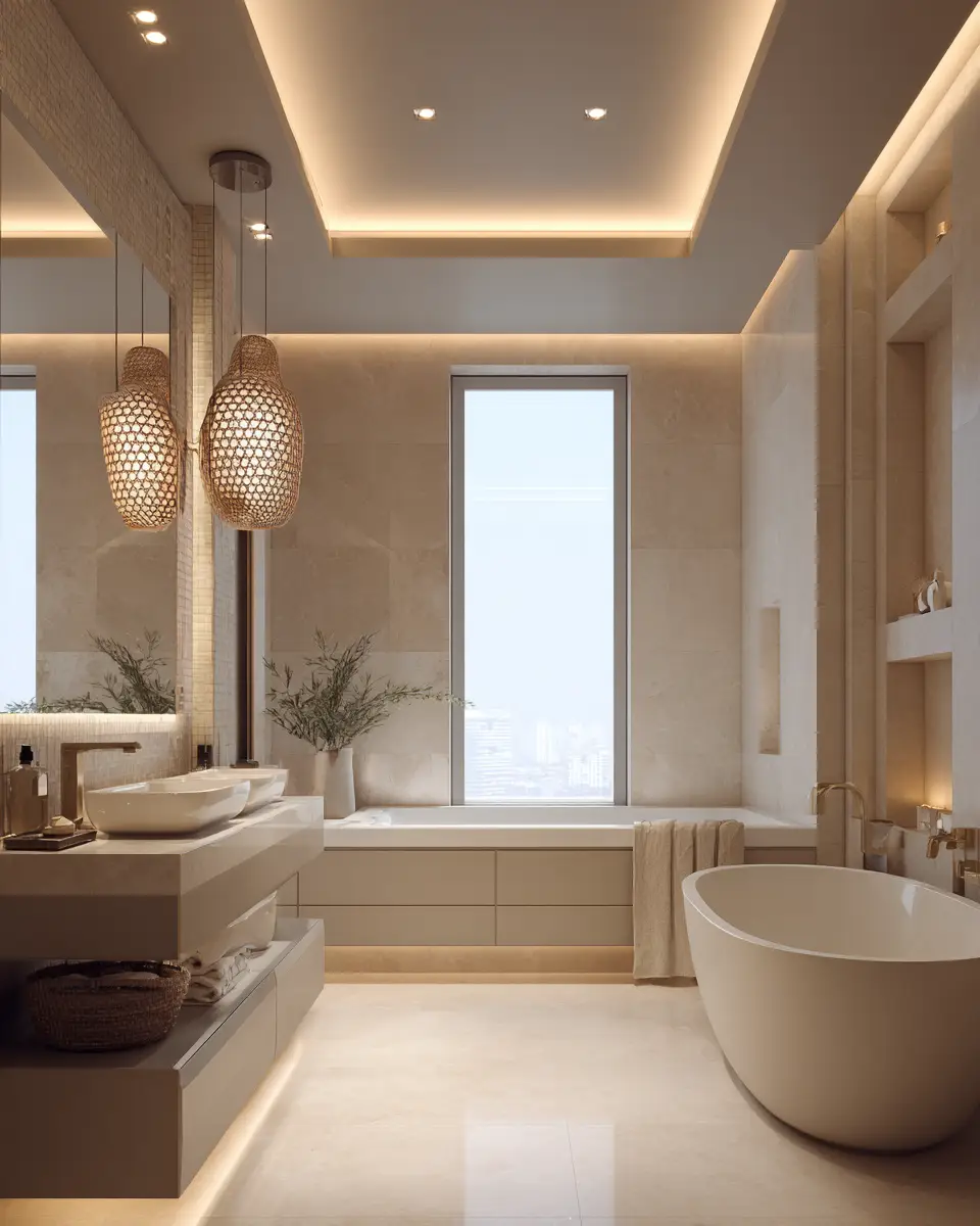 Beige Bathroom Decor Ideas