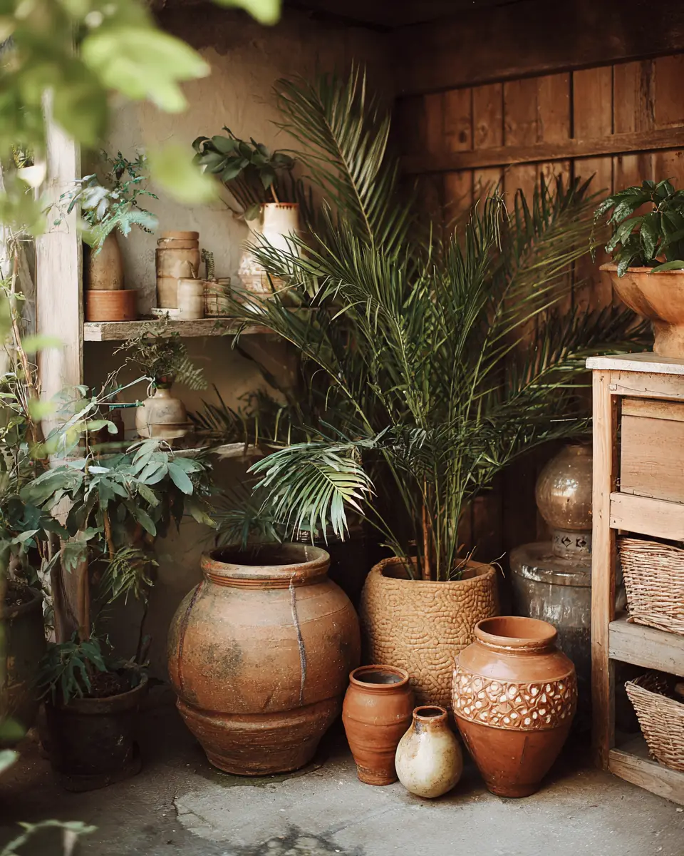 Beige Boho Garage Decor Ideas