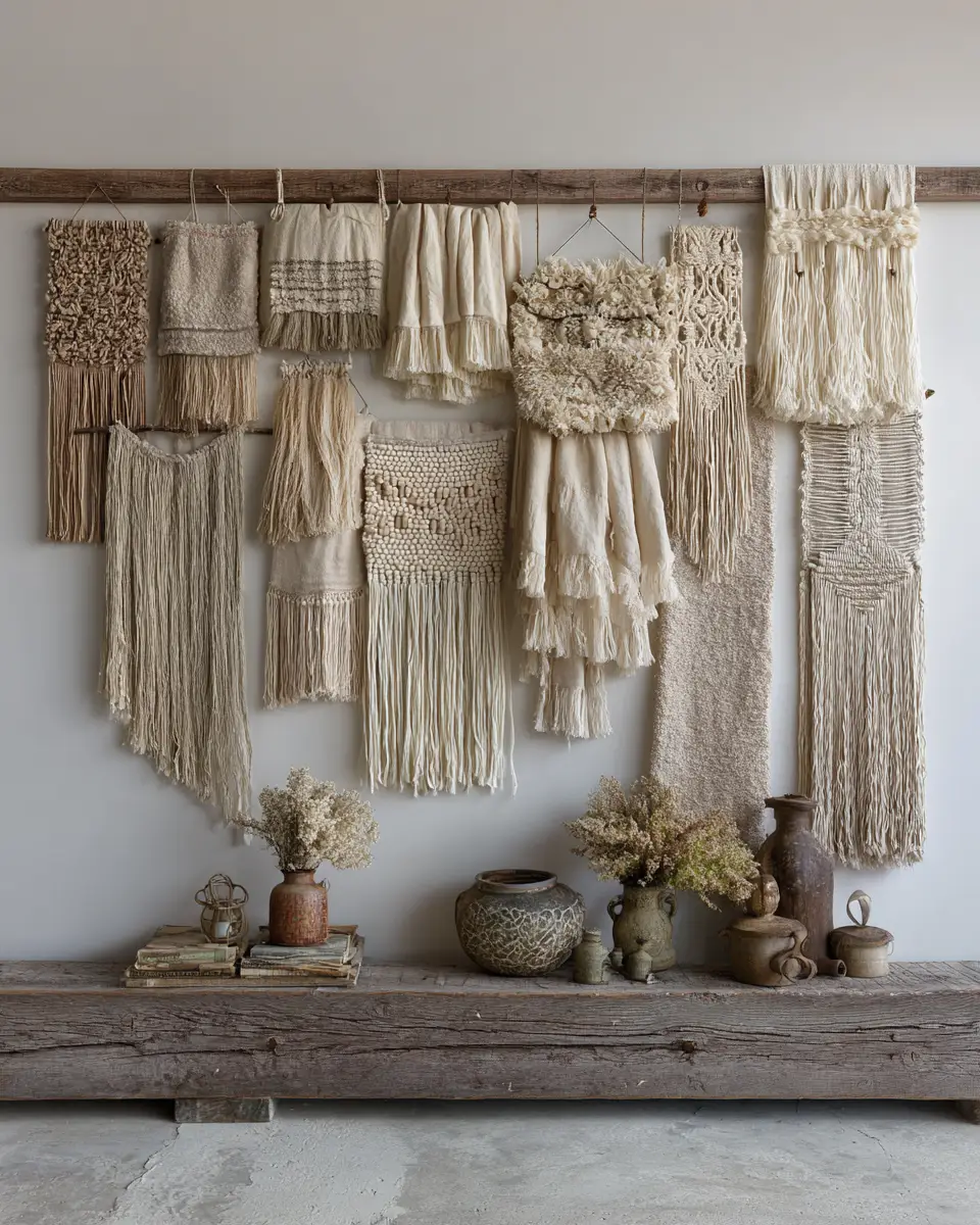 Beige Boho Garage Decor Ideas