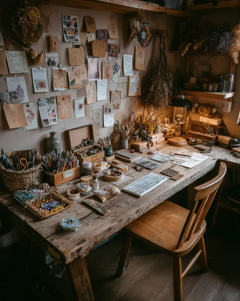 Beige Boho Garage Decor Ideas