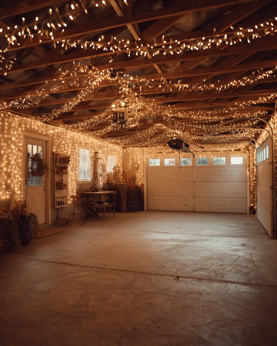 Beige Boho Garage Decor Ideas