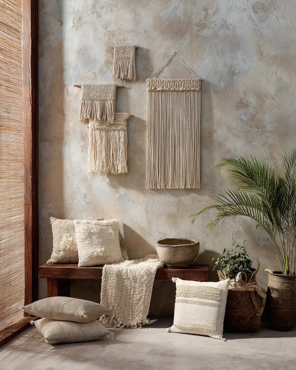 Beige Boho Garage Decor Ideas