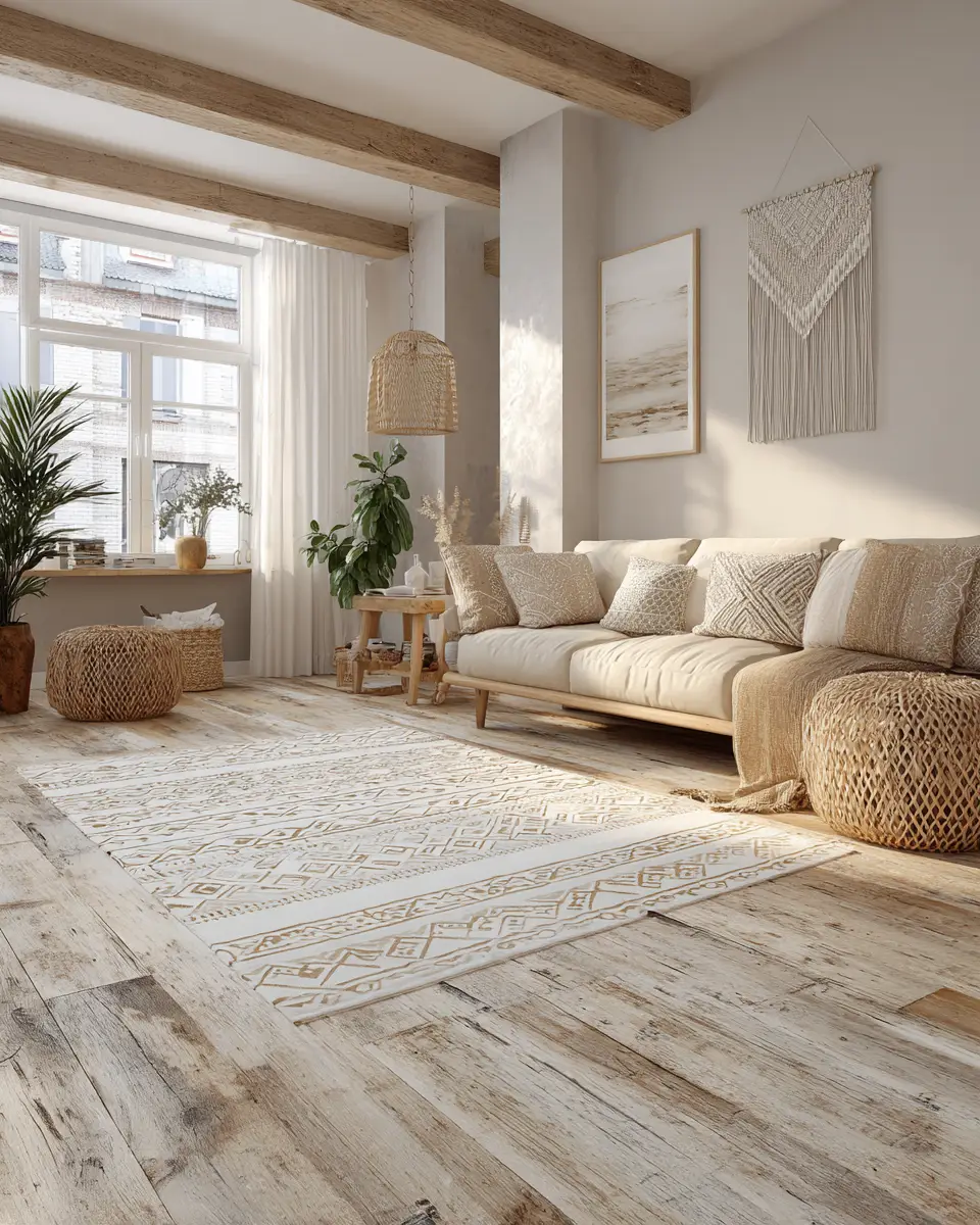 Beige Boho Garage Decor Ideas