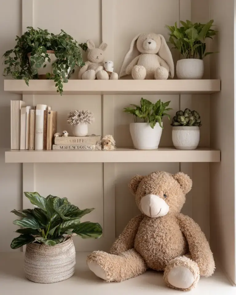 Beige Classic Nursery Decor Ideas - Featured