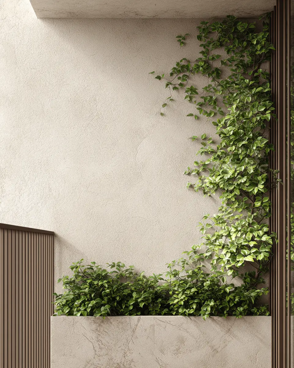 Beige Minimalist Balcony Decor Ideas