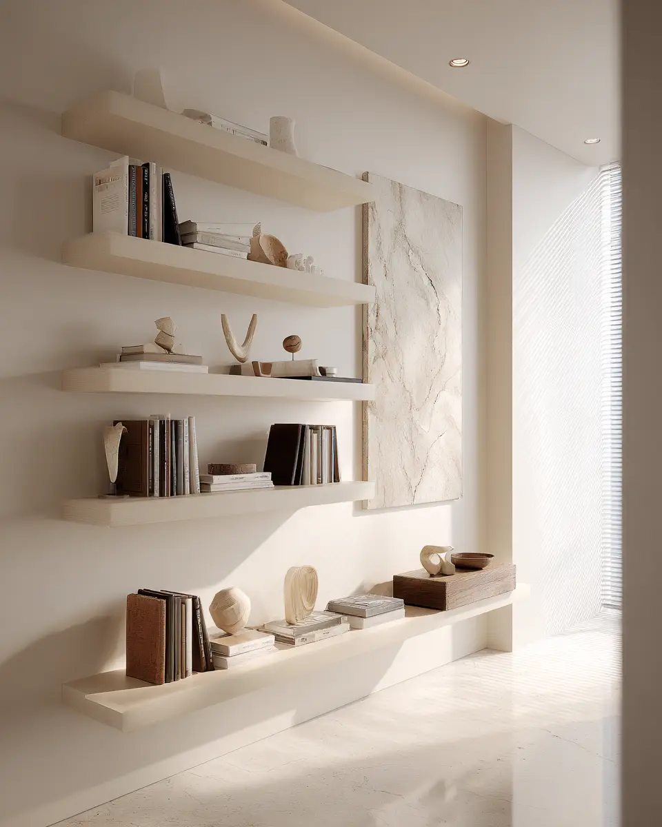 Beige Minimalist Entryway Decor Ideas