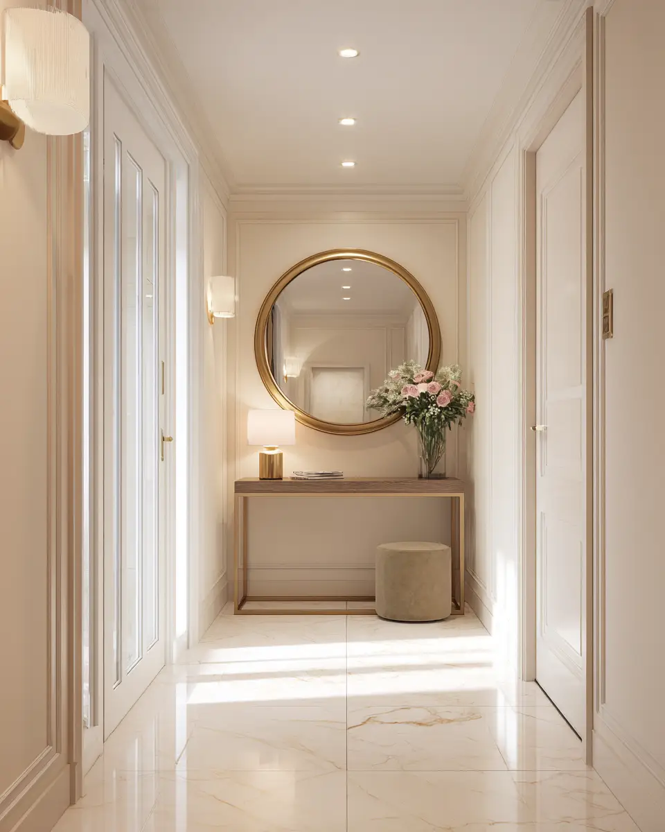 Beige Minimalist Entryway Decor Ideas