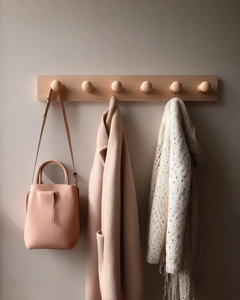 Beige Minimalist Entryway Decor Ideas