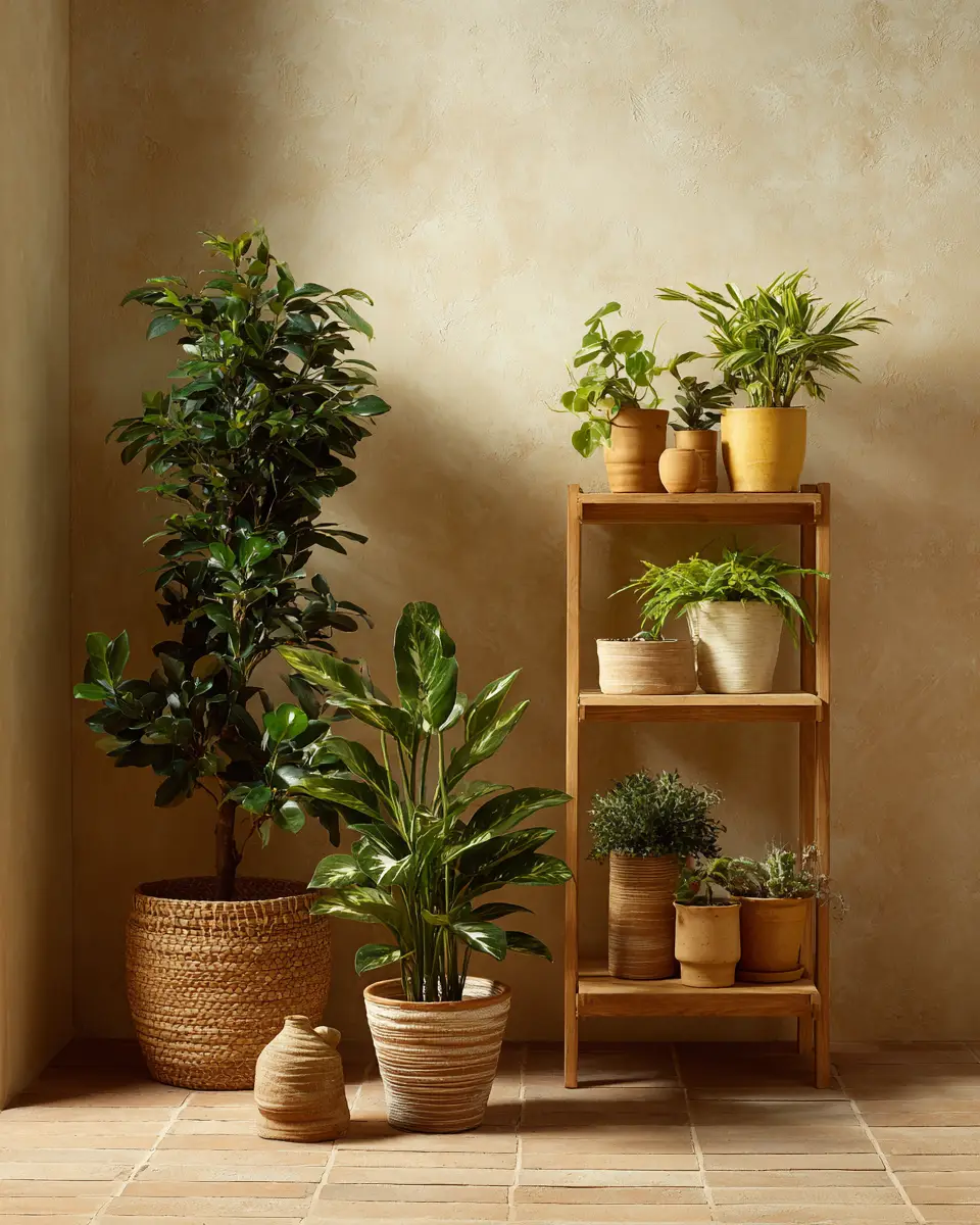 Beige Minimalist Entryway Decor Ideas