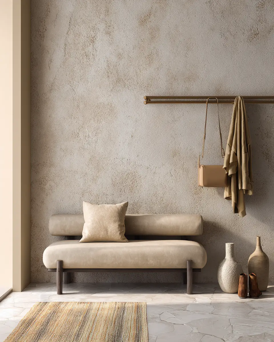 Beige Minimalist Entryway Decor Ideas