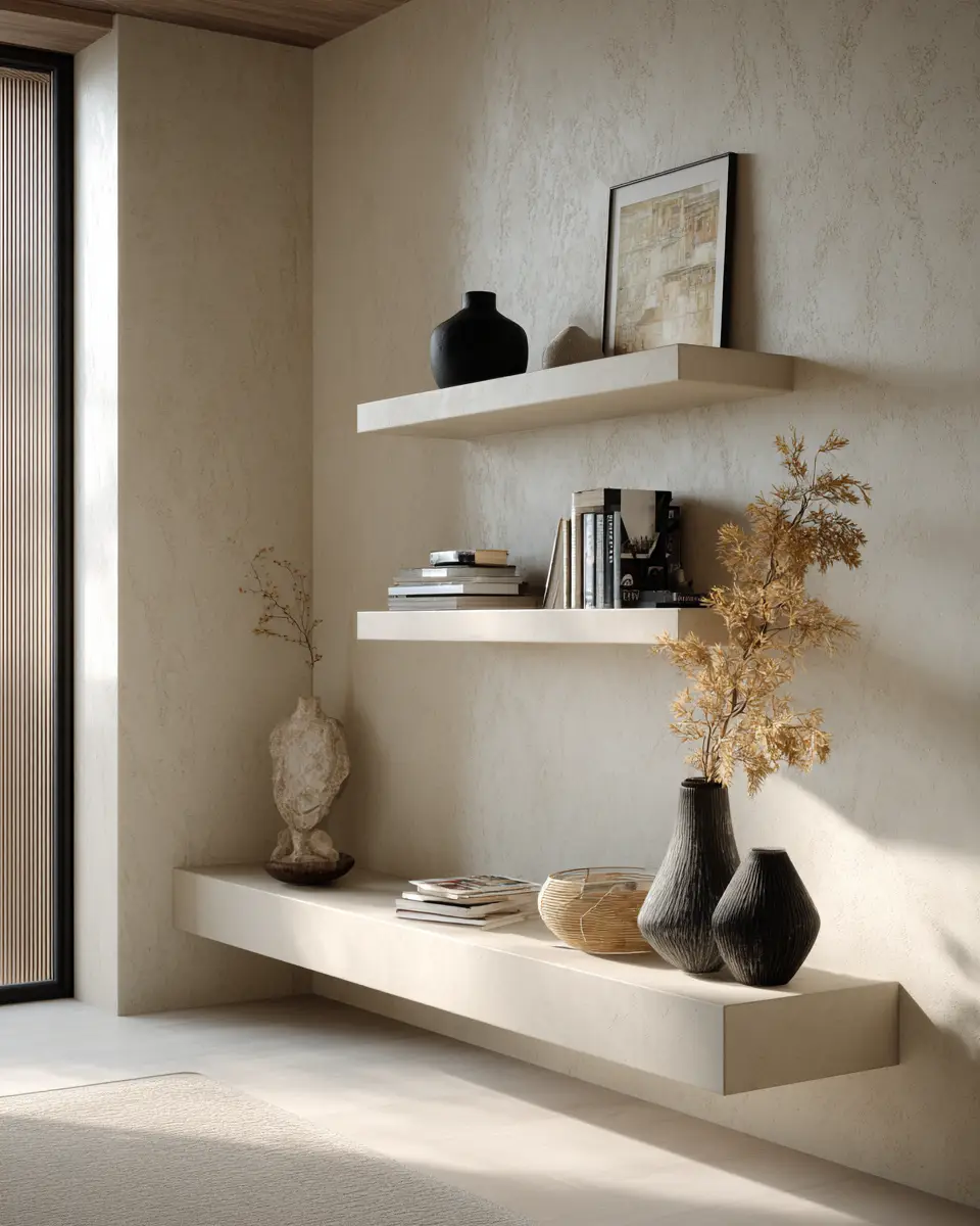 Beige Minimalist Entryway Decor Ideas