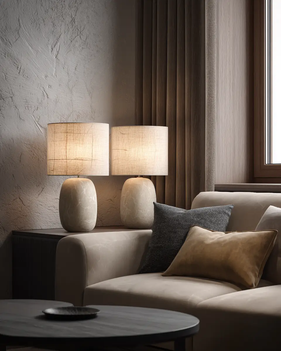 Beige Scandinavian Living Room Decor Ideas