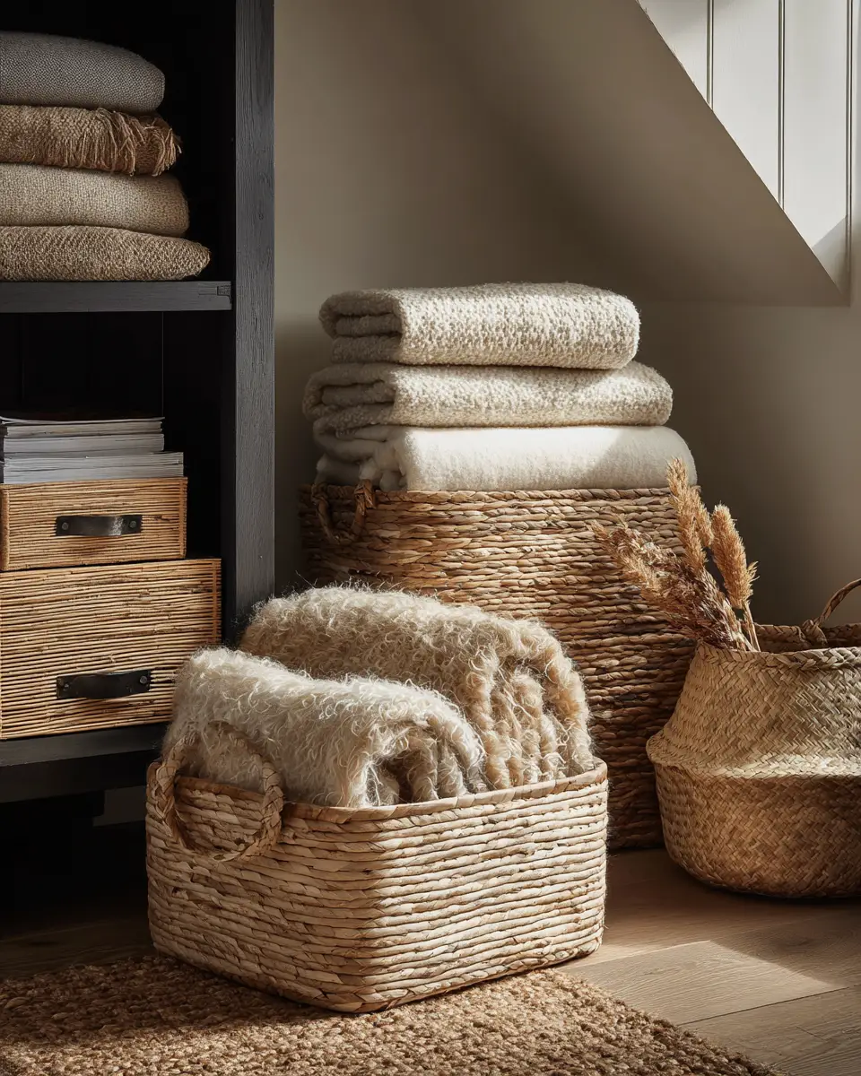 Beige Scandinavian Living Room Decor Ideas