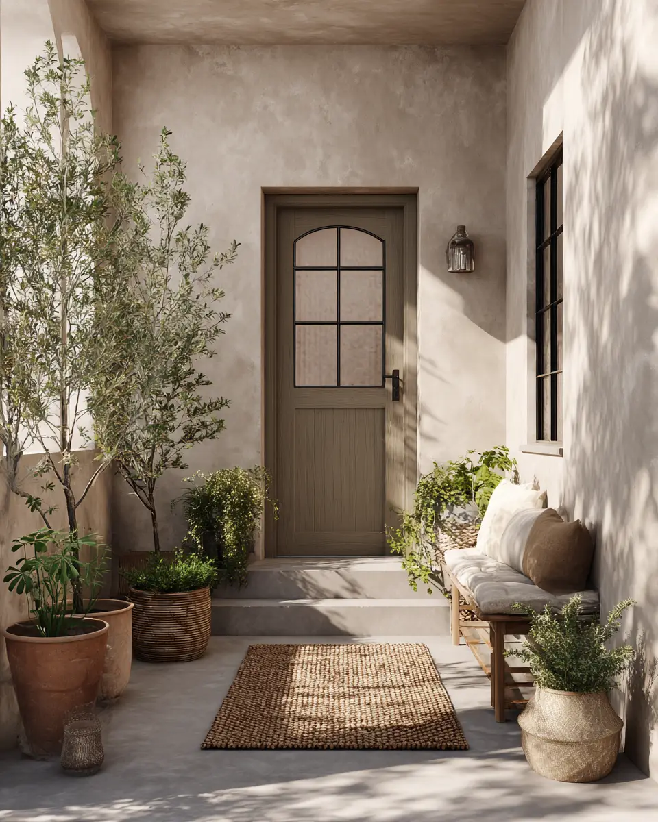 Beige Scandinavian Patio Decor Ideas