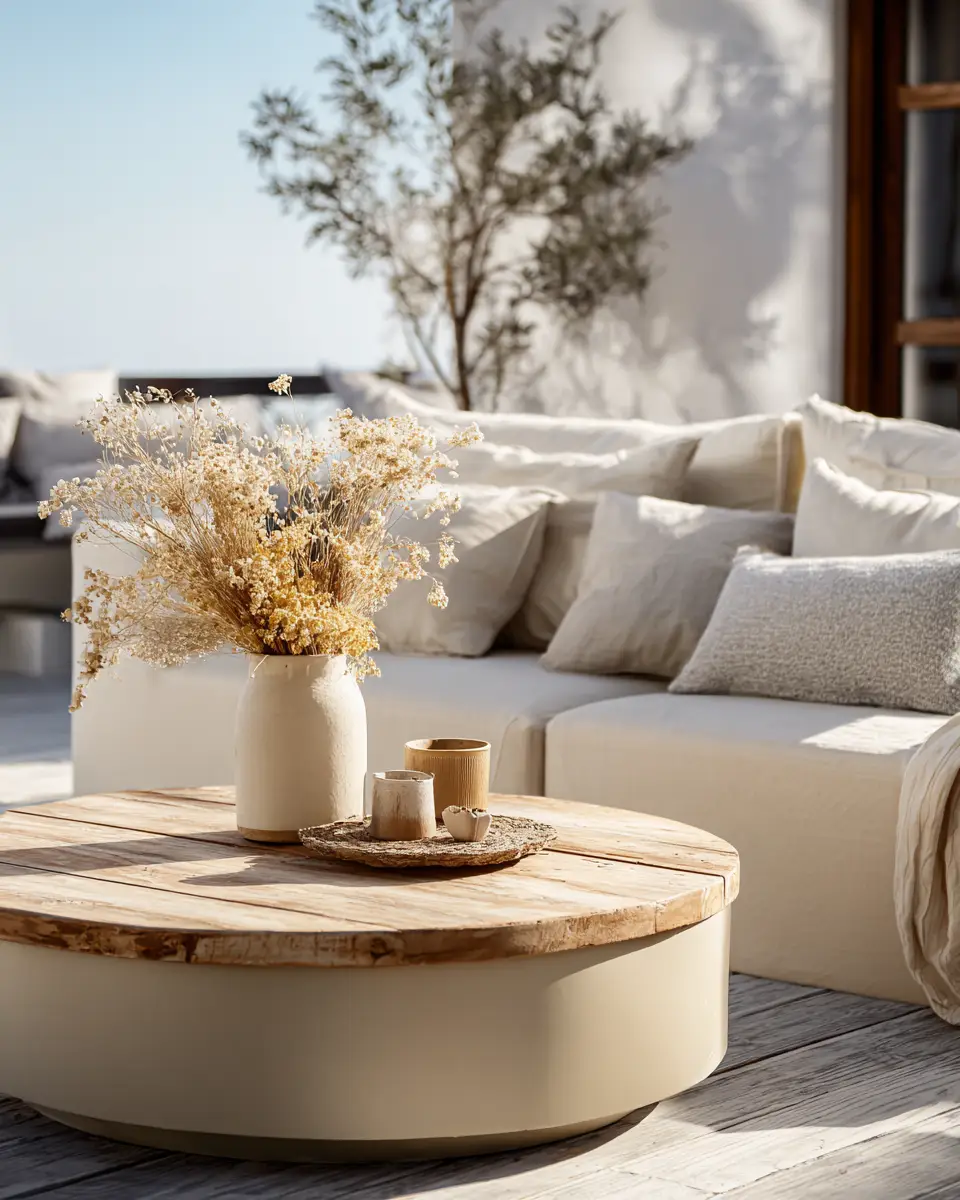 Beige Scandinavian Patio Decor Ideas