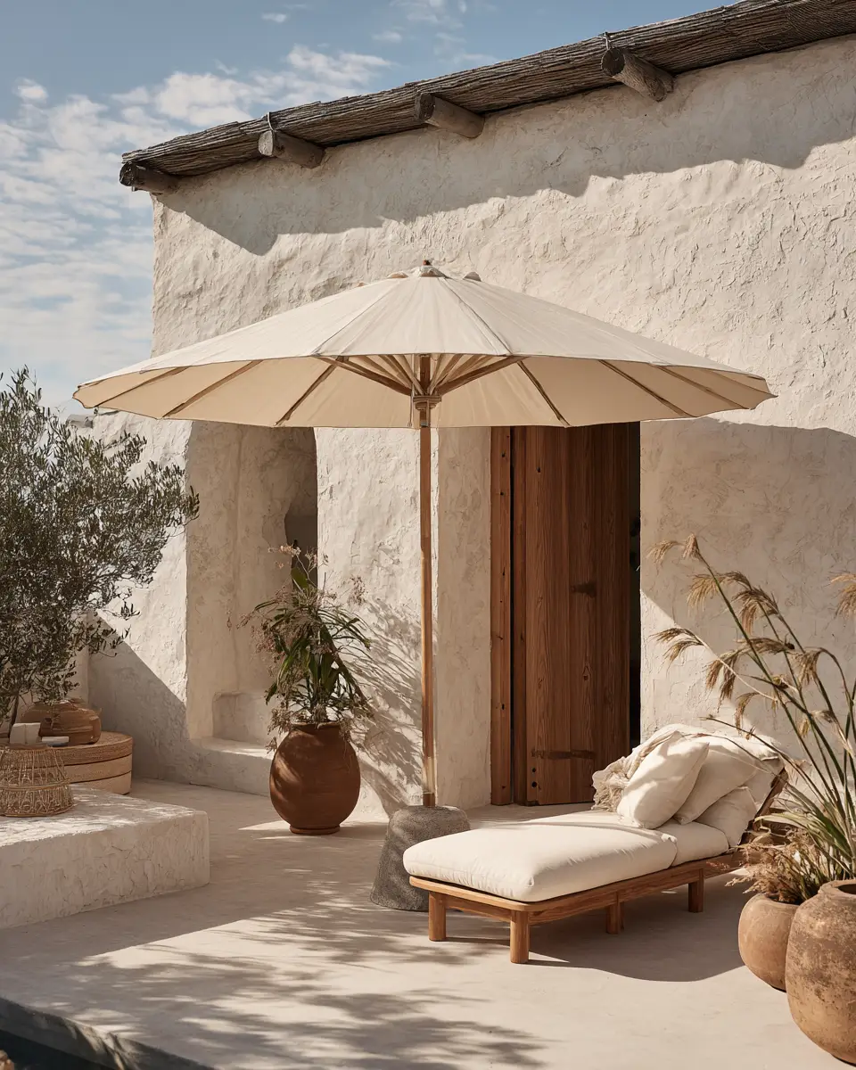 Beige Scandinavian Patio Decor Ideas