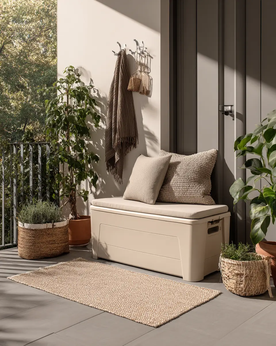 Beige Scandinavian Patio Decor Ideas